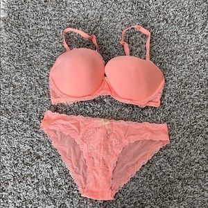 VS bra and panty set